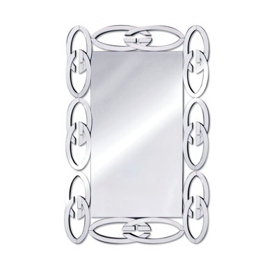Waldron Glass Flat Wall Mirror