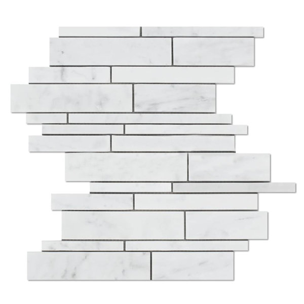 Marble Linear Mosaic Wall & Floor Tile