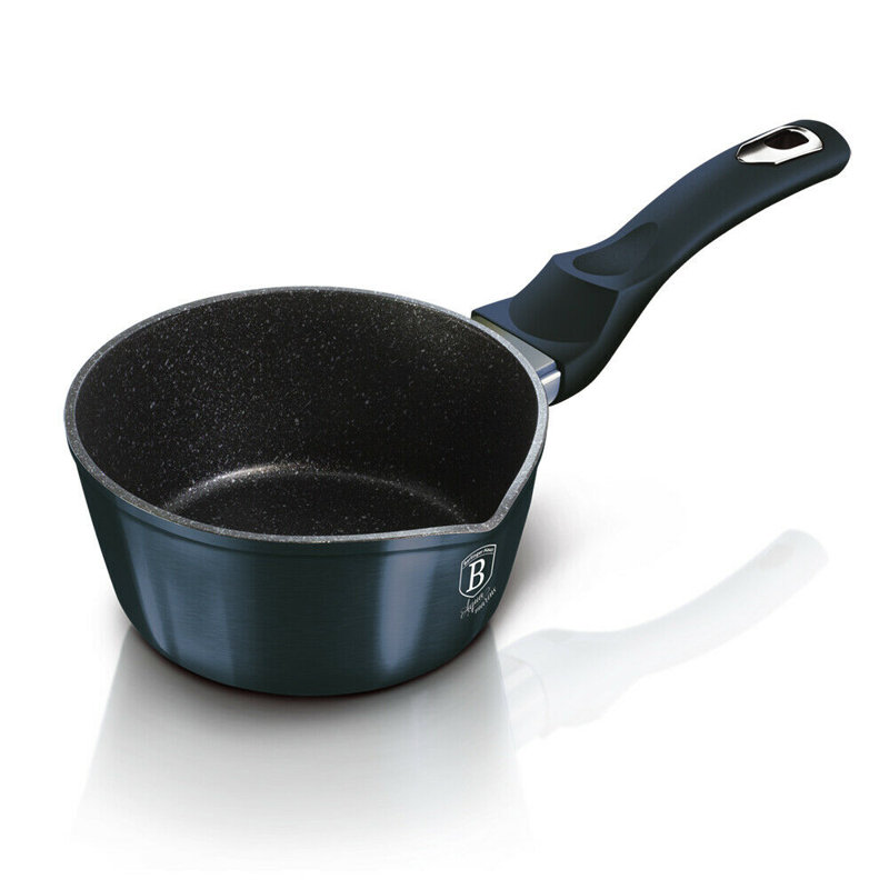 1.2L Non-Stick Aluminium Saucepan, Blue