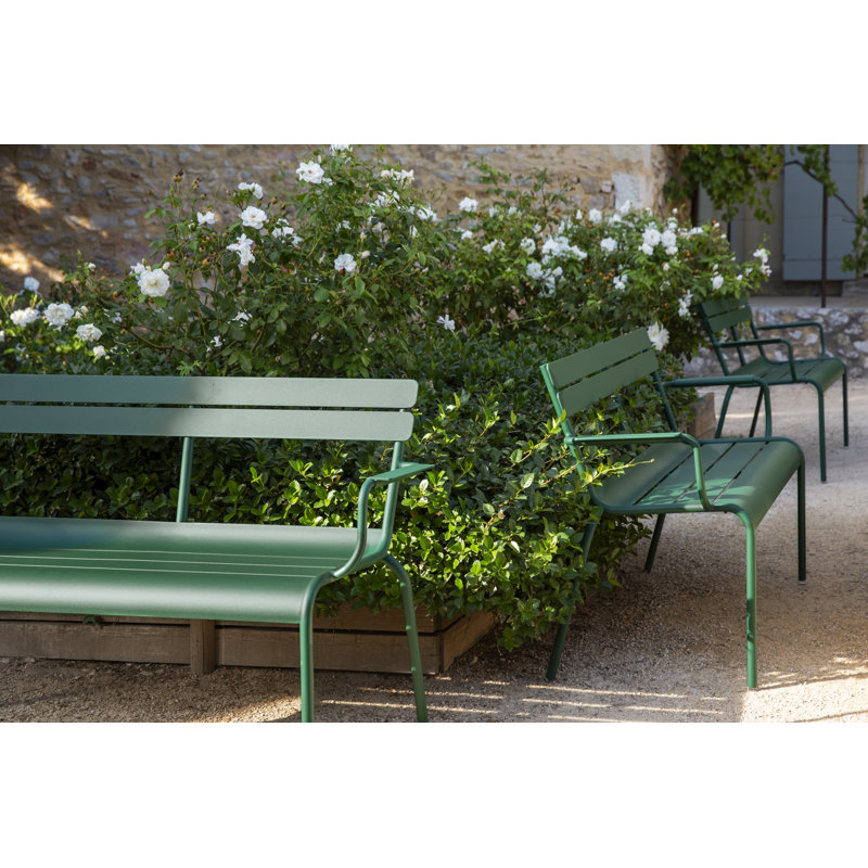 Banc de jardin en aluminium Luxembourg, Cactus