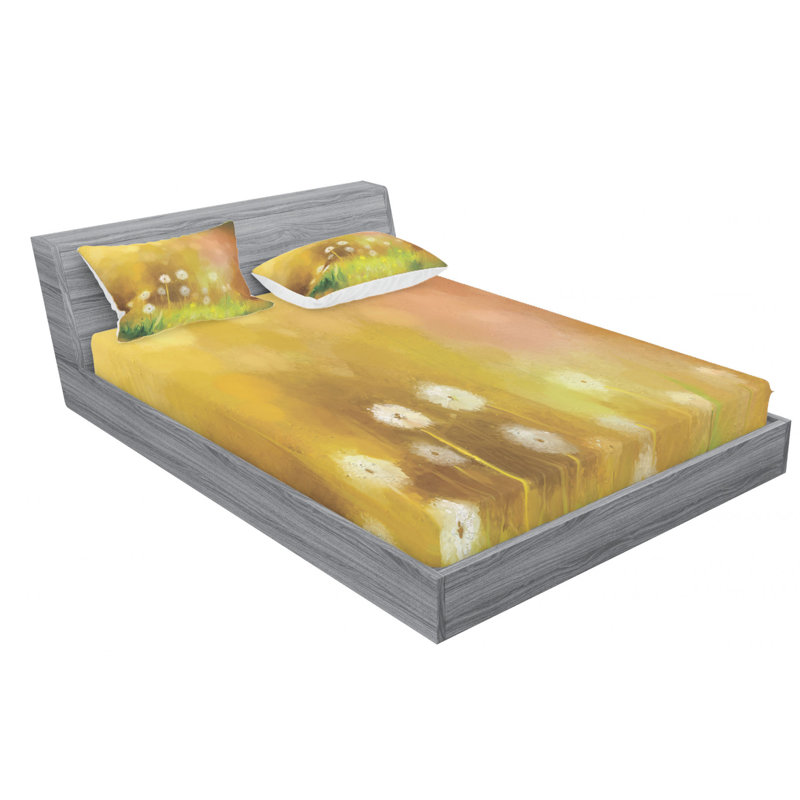 Microfiber Sheet Set, Full Sheet Set with Fitted Sheet