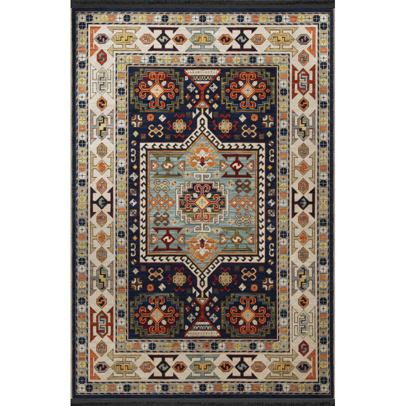 Yae Moroccan Indoor / Outdoor Rug, Rectangle 4' x 6'7"