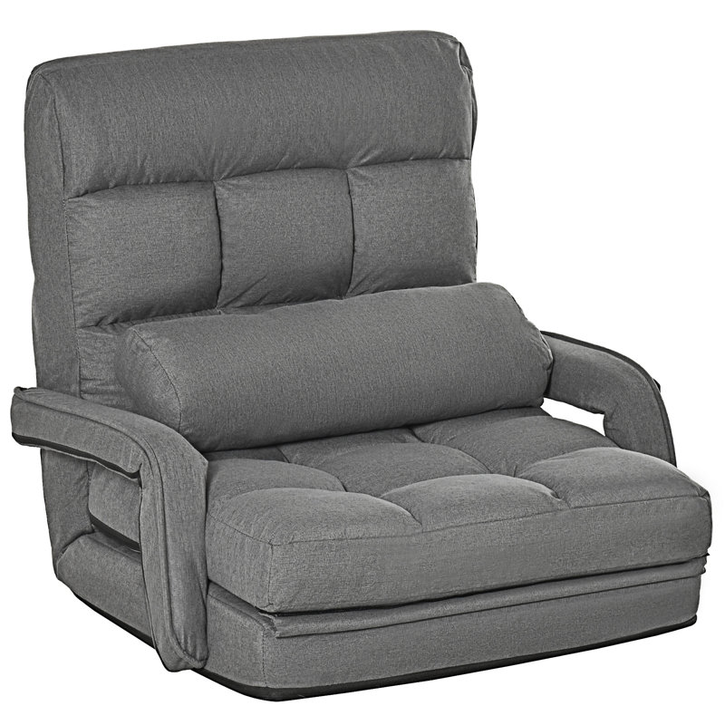 Fauteuil-lit convertible rembourré avec oreiller_W2225P