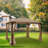 12 Ft. W x 10 Ft. D Steel Patio Gazebo-50495526