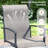 Outdoor Swivel Dining Chair With PVC-coated polyester Fabric-1823729247
