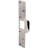 7-7/8 In. Chrome-Plated Steel Maximum Security Latch Strike With 3 In