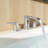Widespread 2-handle Bathroom Faucet with Drain Assembly-54699271