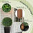 24 Inch Artificial Topiary Boxwood Ball Trees