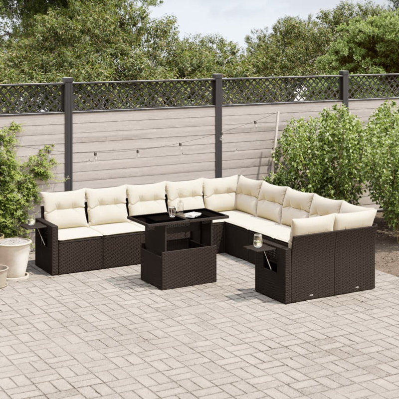 Ensemble de canapé de jardin Vidaxl