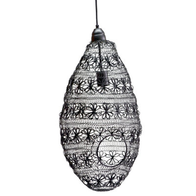 Luminaire suspendu géométrique 1 lumières simple Tejas
