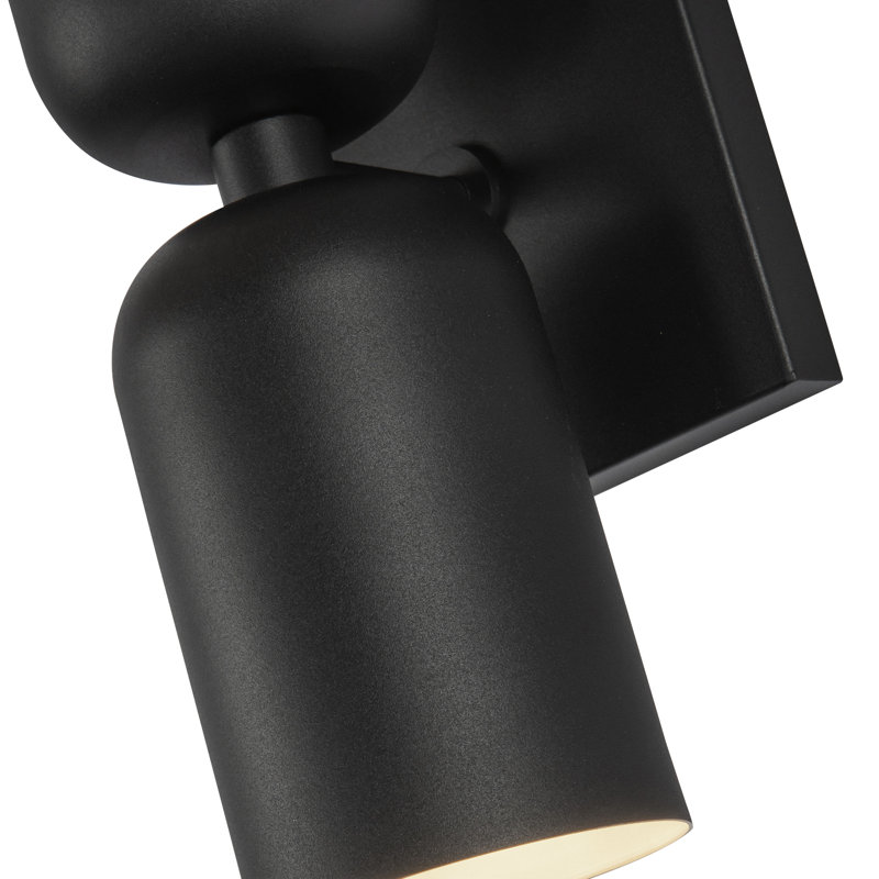 Nola 2 - Light Armed Sconce, Black