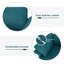 Justian Upholstered 42'' Sofa-1920526939