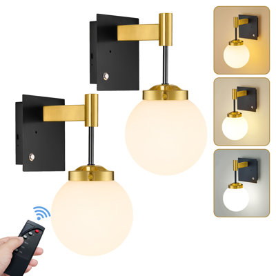 Battery Operated Wall Sconce Set Of 2