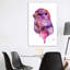 Loutre, art sur toile-49795597-49795577