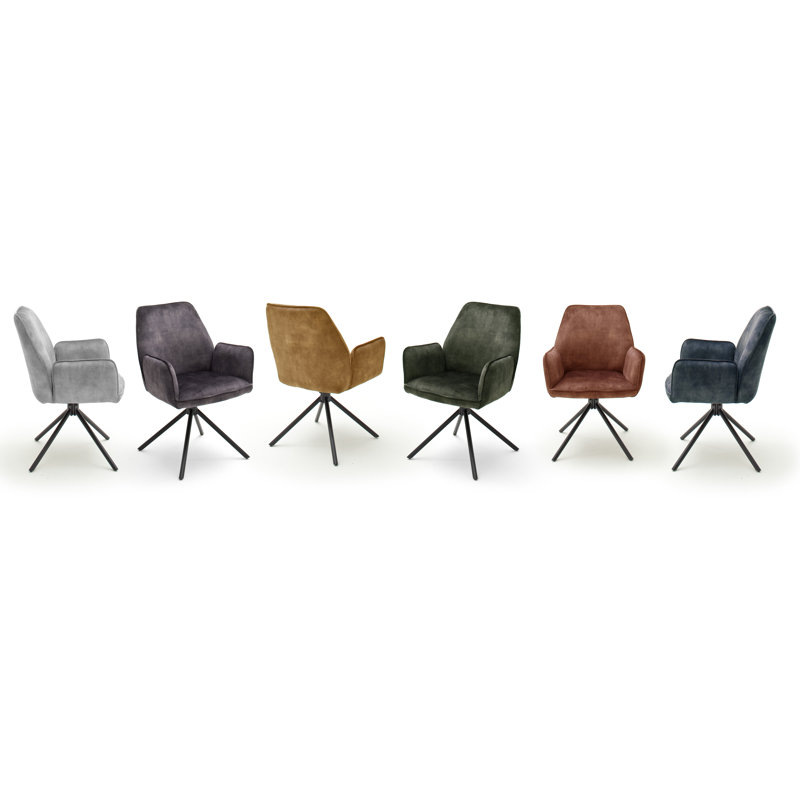 Lewellyn 50cm H Polyester Blend Upholstered Armchair