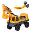 Excavatrice autoportante à bouton-poussoir Sunny Yellow