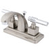 Brushed Nickel/Polished Chrome