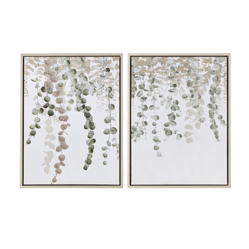 Eucalyptus, art mural encadré pour le couloir