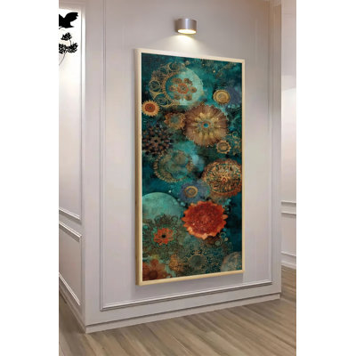 Élégante peinture encadrée décorative, 47,2 po x 19,7 po | Cadre 100% bois massif (épaisseur: 0,8 pouce) et œuvre d'art en panneau de fibres à densité moyenne 100% (épaisseur: 0,1 pouce) | Impression numérique époustouflante pour le salon, le bureau et la maison