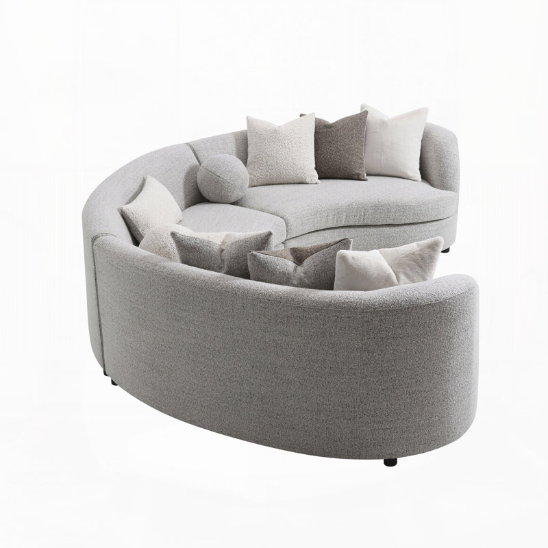 SECTIONAL SOFA W/9 PILLOWS