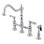 Kingston Brass Heritage 4-Hole Bridge Faucet