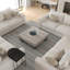 Roddrick Tokyo Inspired 36 Inch Square Mango Wood Coffee Table - Handcrafted With Elegant Sandblasted Grey Finish And Tapered Legs