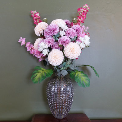 Silk Artificial Arrangement in Vase