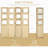 4 Panel Room Divider