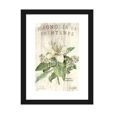 «Magnolia De Printemps» par Sue Schlabach - impression d'art graphique