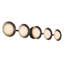 Cleo 36-in Gold dimmable LED Bathroom Vanity Light-1364859841