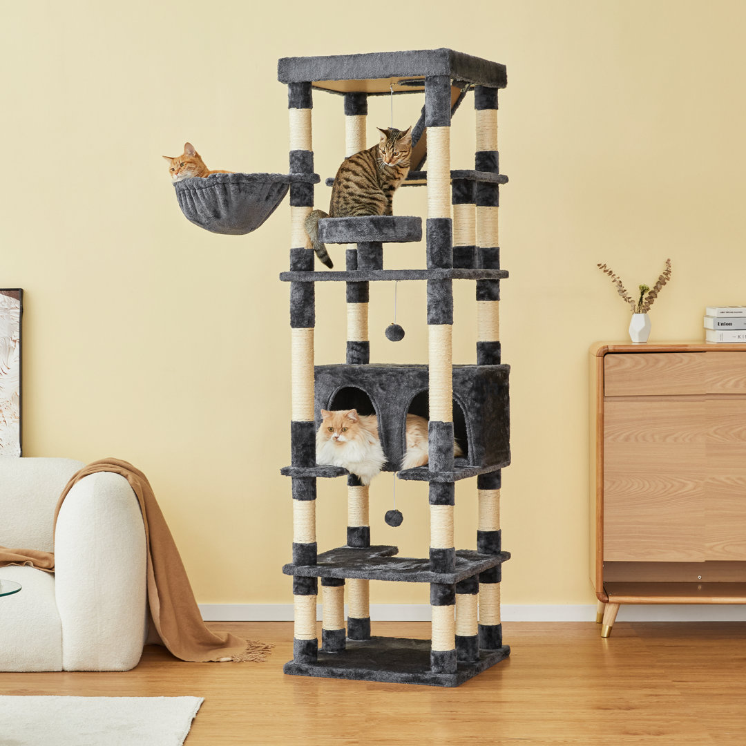 Amariani 74.8'' H Cat Tree Tucker Murphy Pet™ 