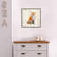 «Into the Woods IV No Border (Fox)» par Emily Adams - reproduction de cadre flottant sur toile-1536257182-1536257183