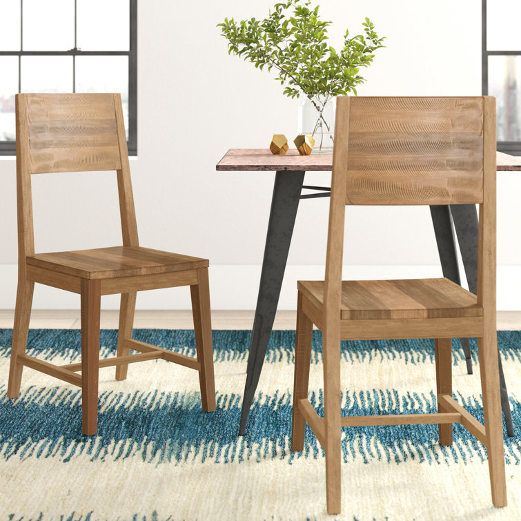 Alfa 8 Piece Solid Wood Dining Set
