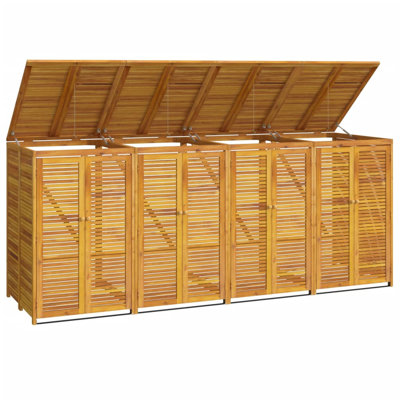 Avdije Wooden Double Bin Store