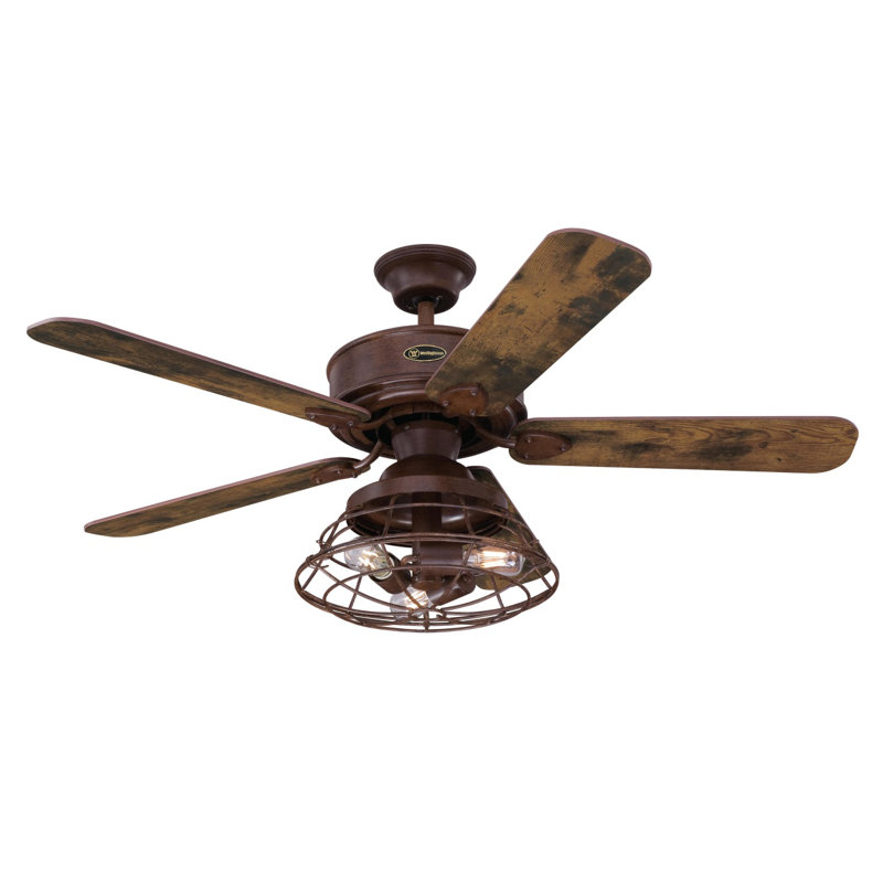 Barnett Ceiling Fan with Light Kit