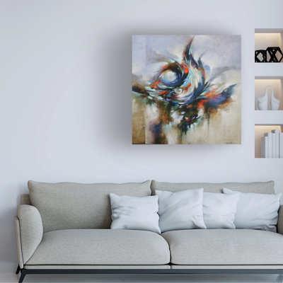 Art mural sur toile tendue - Cody Hooper, art mural «Bliss» pour le salon, la chambre à coucher ou le bureau - 24 x 24