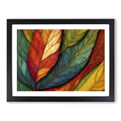 Leaf Layers - Single Picture Frame Print