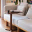 Yanki Solid Wood End Table-1738012249