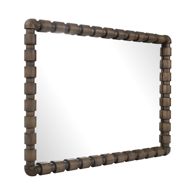 Miroir de coiffeuse en bois, 48 po x 36 po