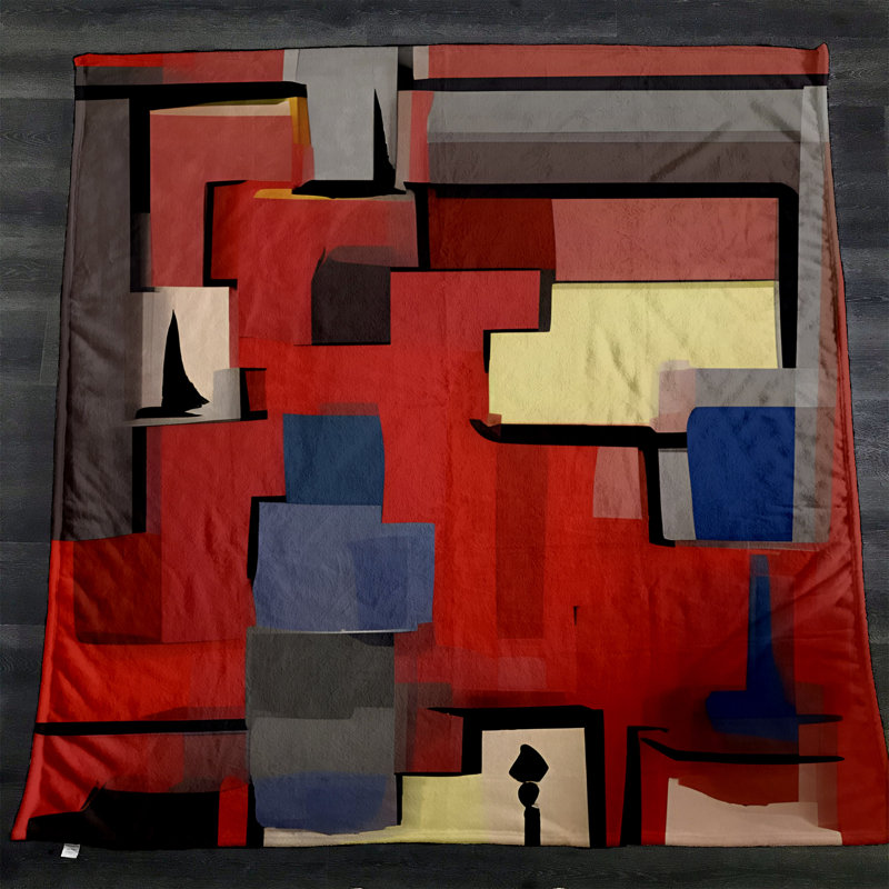 Throw Blanket, 51" W x 60" L
