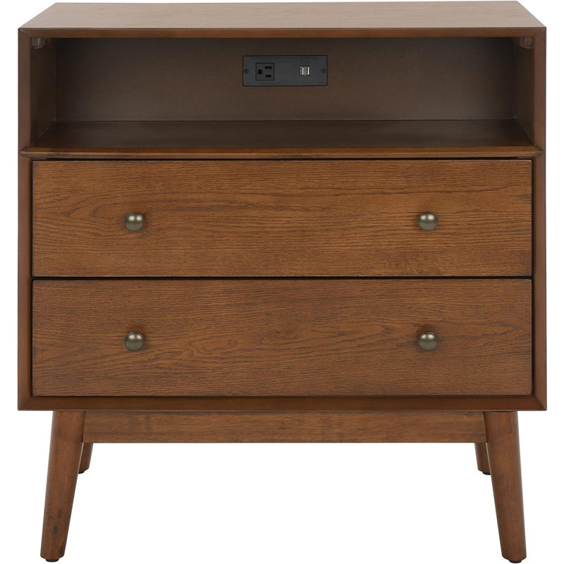 Kamrudeen 29'' W Nightstand, Oak