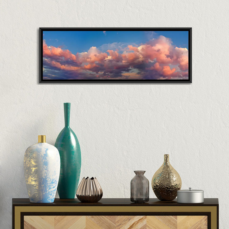 «A Cloudy Day» par Panoramic Images, reproduction de photo sur toile tendue, H 12 po x l 36 po x P 1,5 po