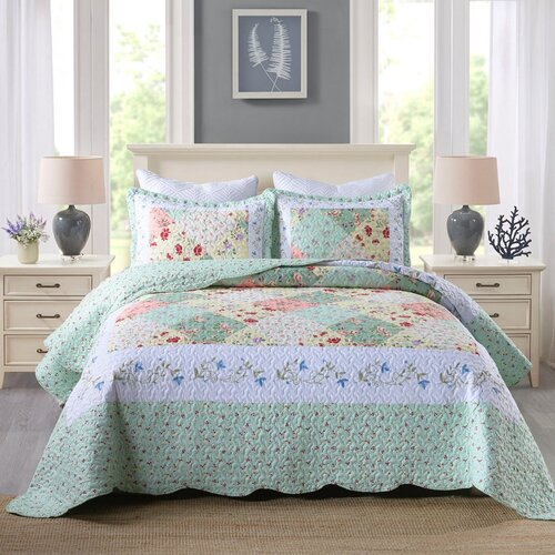 Rosalind Wheeler Neagle Microfiber Quilt Set & Reviews | Wayfair