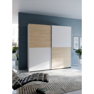 Myrtil 2 Door Manufactured Wood Wardrobe