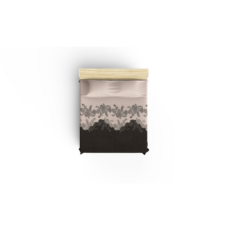 Ensemble de couvre-lit Anderle, Couvre-lit 94 po x 87 po + 2 taies d'oreiller 24 p