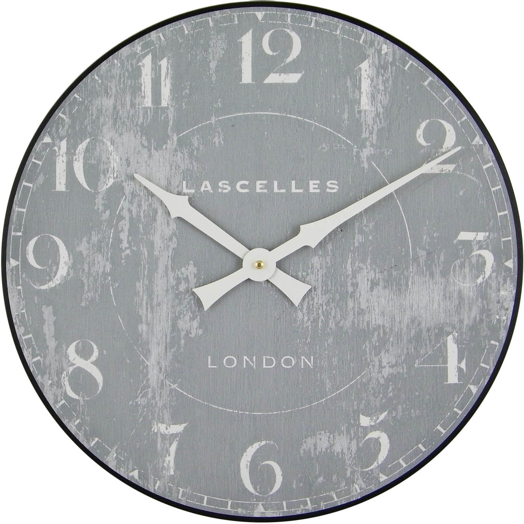 Lascelles Wall Clock Grey - 36cm