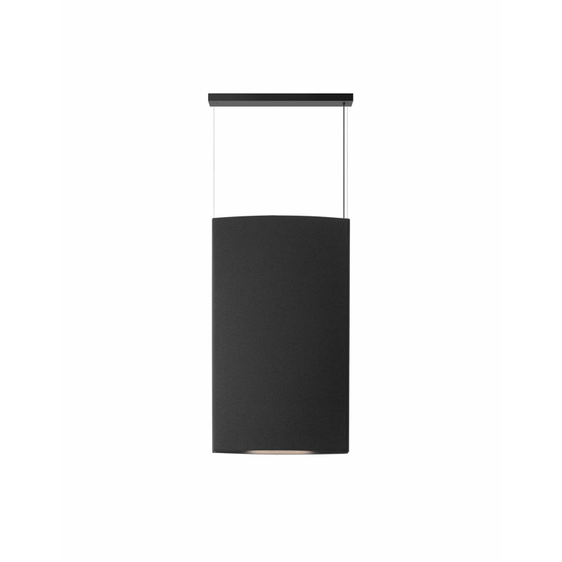 Noren 1 - Light LED Pendant, Dark Gray/Black