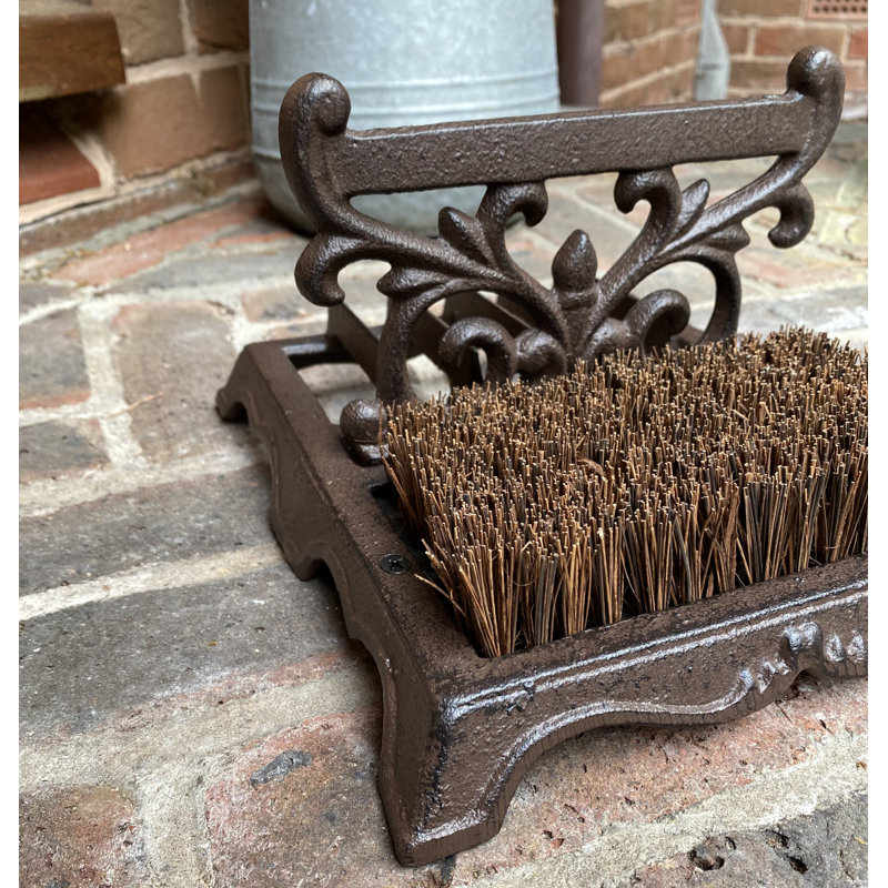 Spriggs Cast Iron Ornate Boot Scraper
