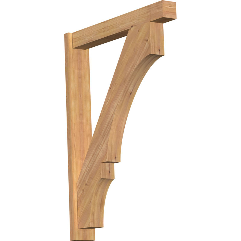 Bloc balboa rustique en bois rustique, P 34 po x H 46 po, Sapin Douglas de 8 po (sciage brut)
