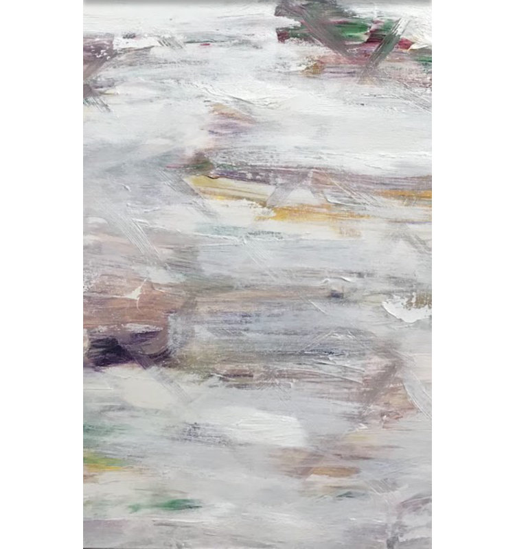 White Fog Painting by Irina Gorbman
